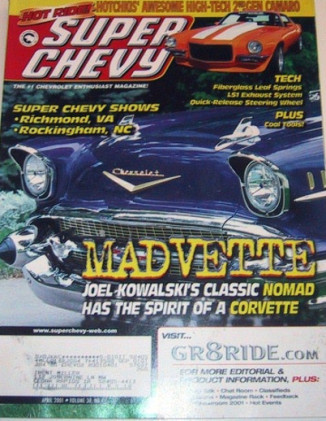 SUPER CHEVY 2001 APR - FLEETLINE, HOTSHKIS, SS CAMARO
